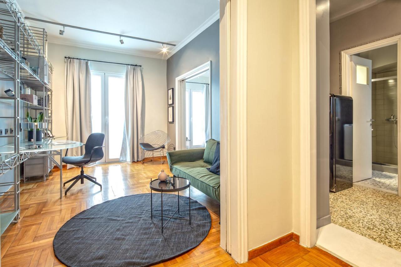 Superb 1Bd Apartment In The Heart Of Kolonaki By Upstreet Athen Exterior foto